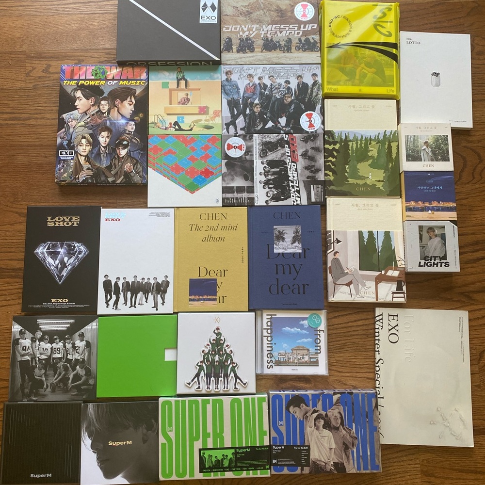Exo albums lot